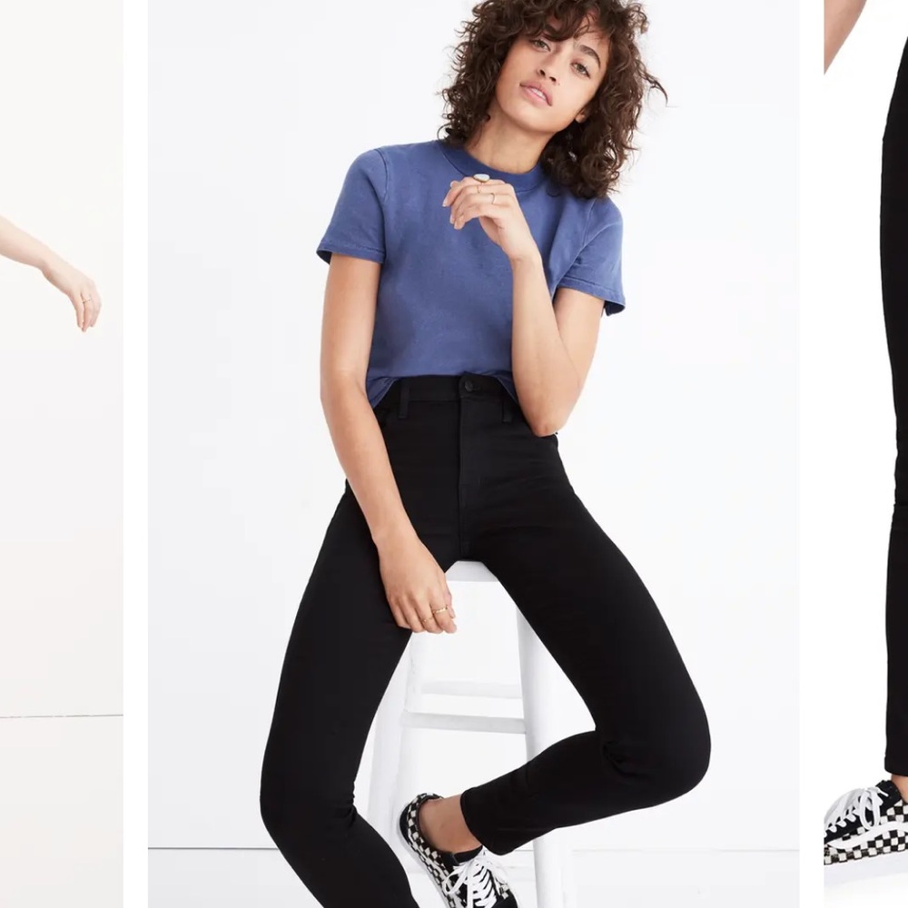 NEW Madewell Hi-Rise Curvy Skinny Jean